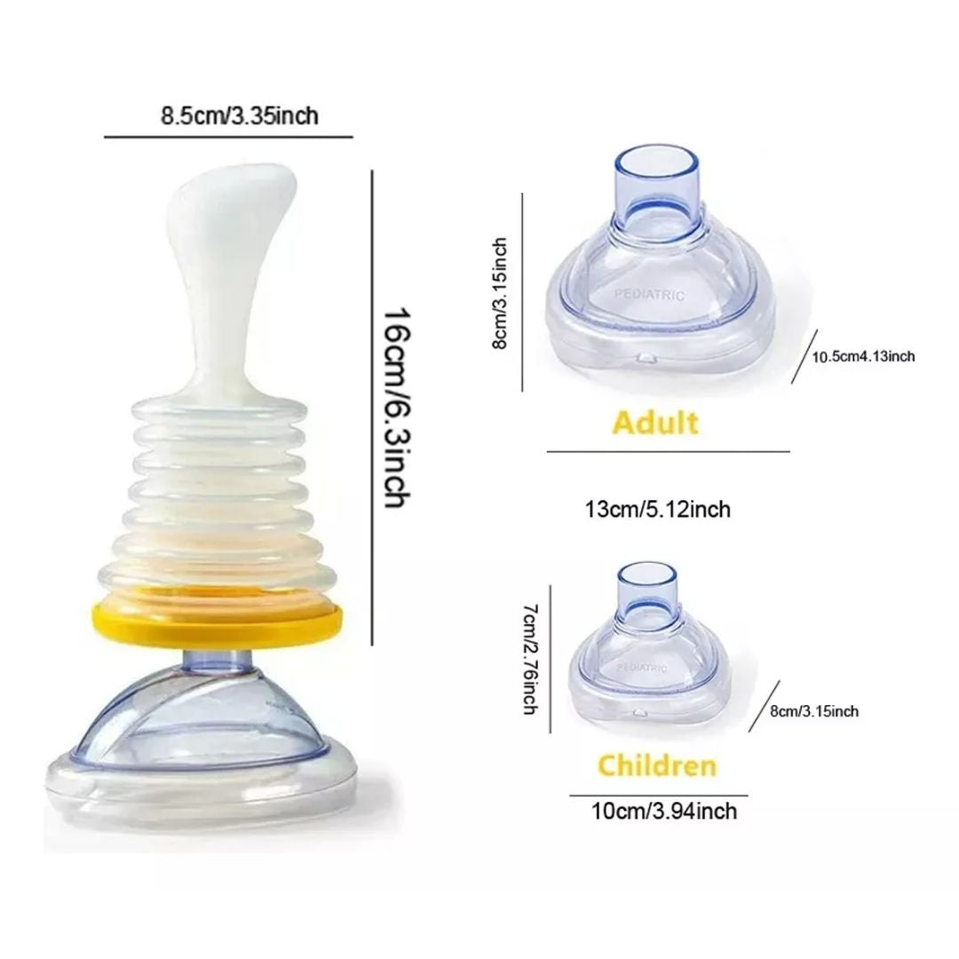 ¡LIFE PLUS™ Dispositivo Emergencia Anti Asfixia