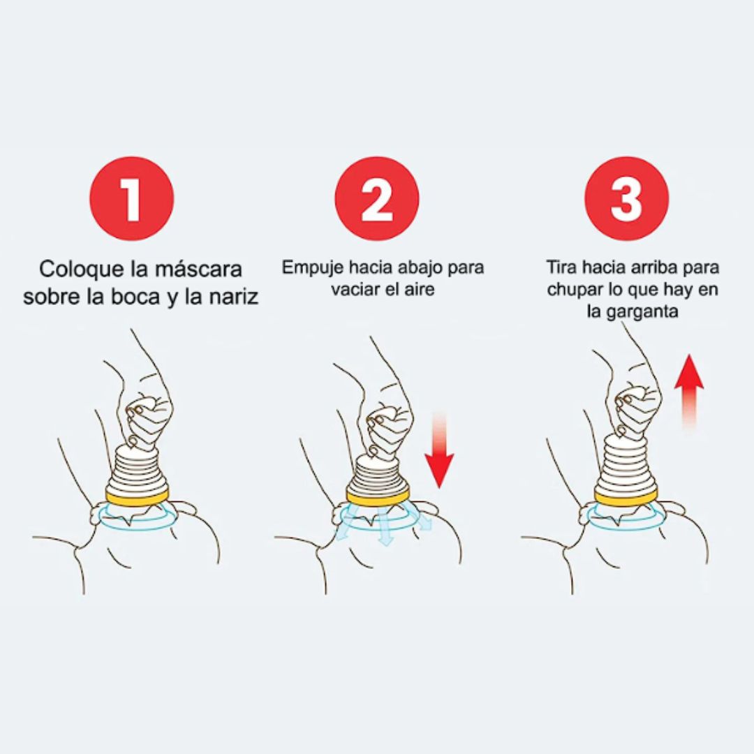 ¡LIFE PLUS™ Dispositivo Emergencia Anti Asfixia