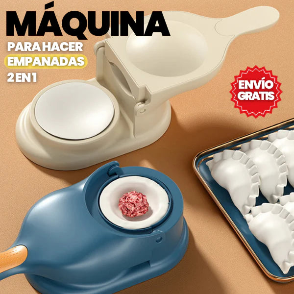 MÁQUINA MOLDE PARA EMPANADAS 2 EN 1 👌