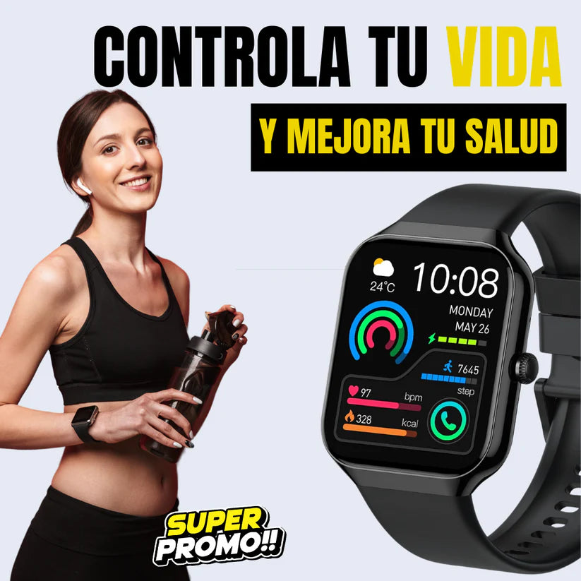 SMARTWATCH T500 ULTRA MULTIFUNCIONAL AVANZADO