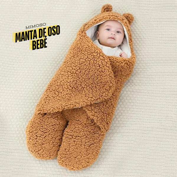 MIMOSO MANTA DE OSO PARA BEBE ¡ÚLTIMAS UNIDADES!