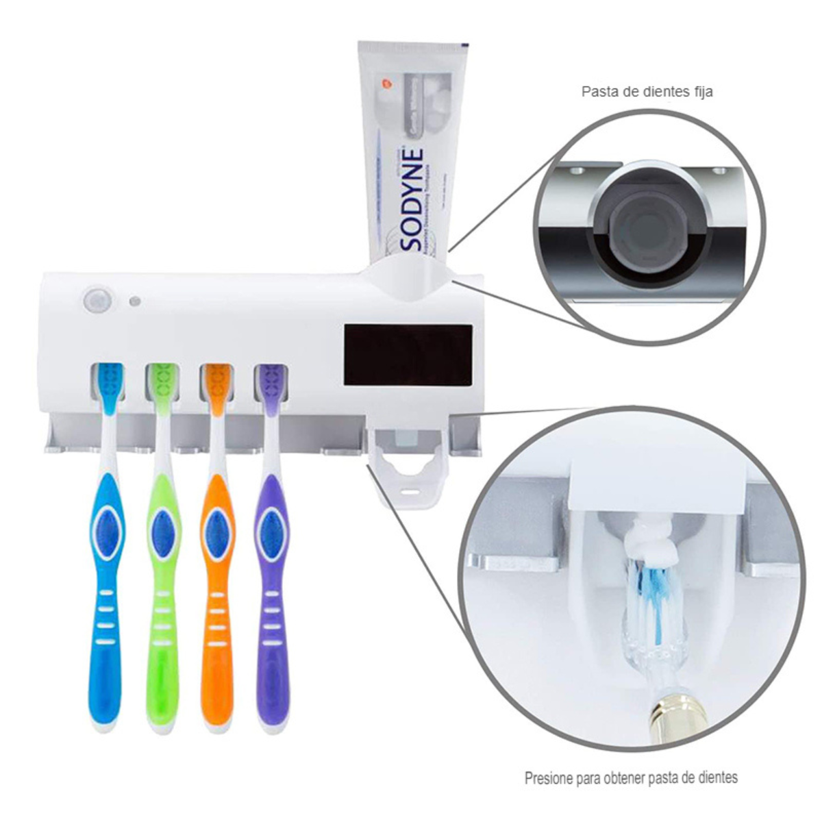 SOPORTE ESTERILIZADOR PARA CEPILLOS DE DIENTES