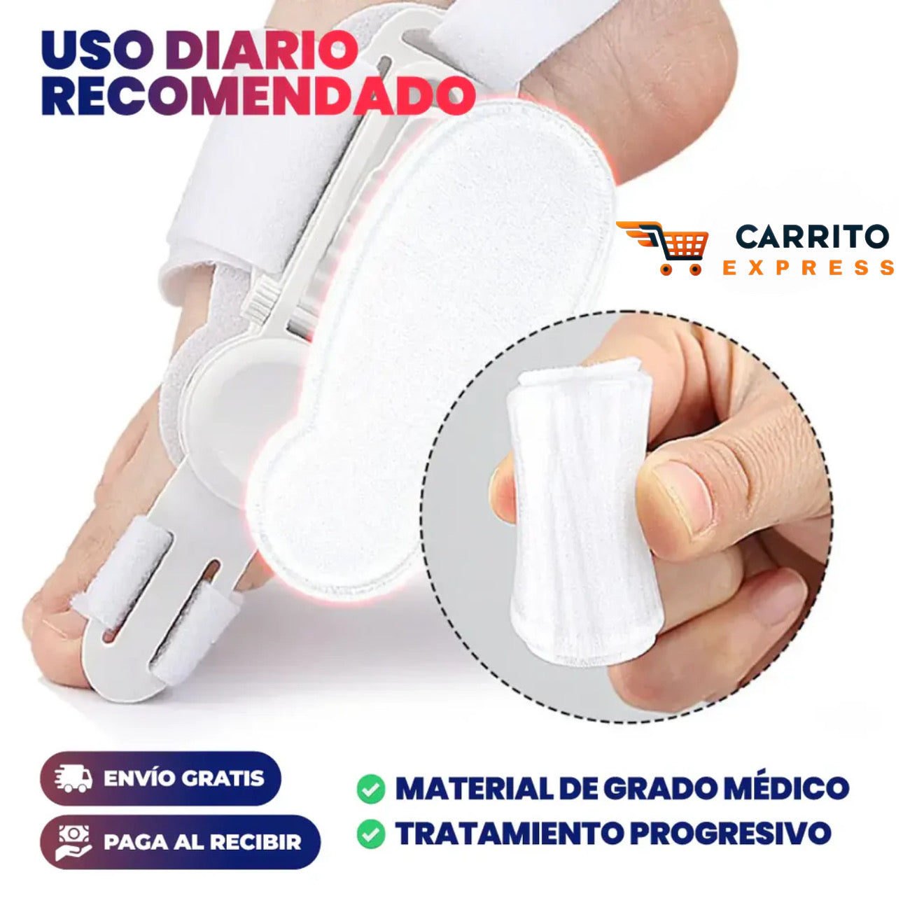 2X1 CORRECTOR DE JUANETE ORTOPÉDICO