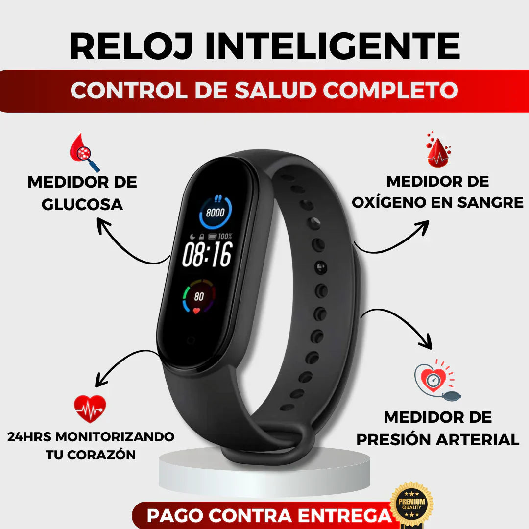 Promoción 60% OFF - 2025 Reloj Inteligente con Medidor de Salud Completo - Envío gratis