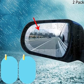 Pack 2 Láminas Antiempañantes Espejos Laterales Auto 💦