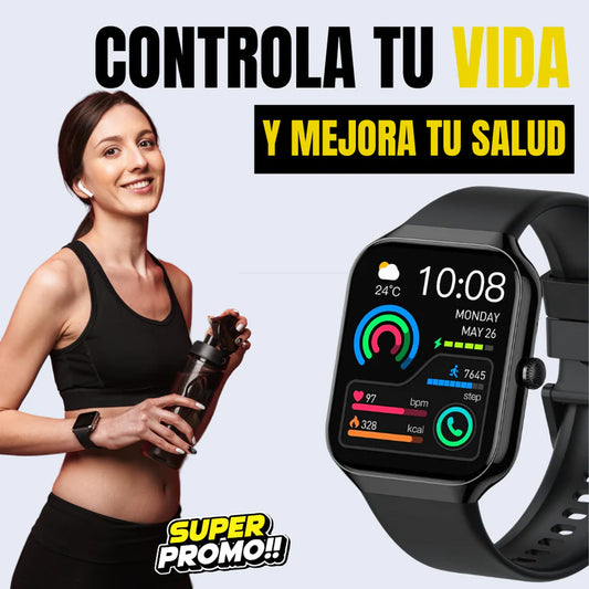 SMARTWATCH T500 ULTRA MULTIFUNCIONAL AVANZADO