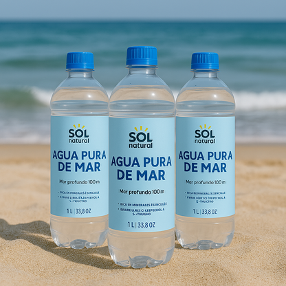 🌊 AGUA PURA DE MAR – ELIXIR DE LA VIDA 💧