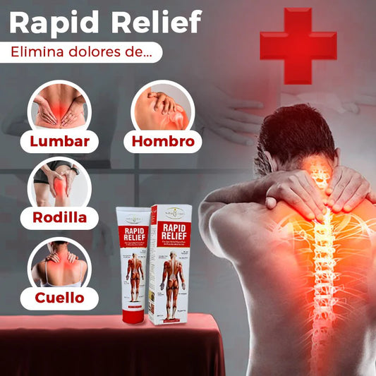 ¡EXCLUSIVO! Spray Analgésico para Dolores Musculares - Rapid Relief