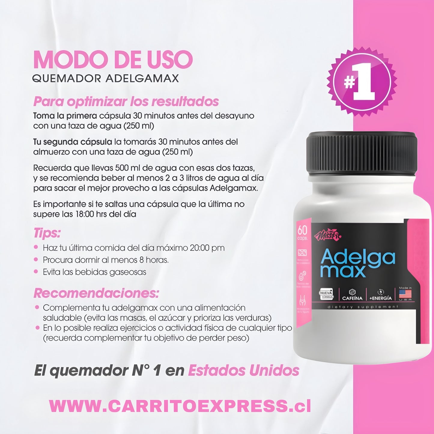 ADELGAMAX™  QUEMADOR DE GRASA 🔥