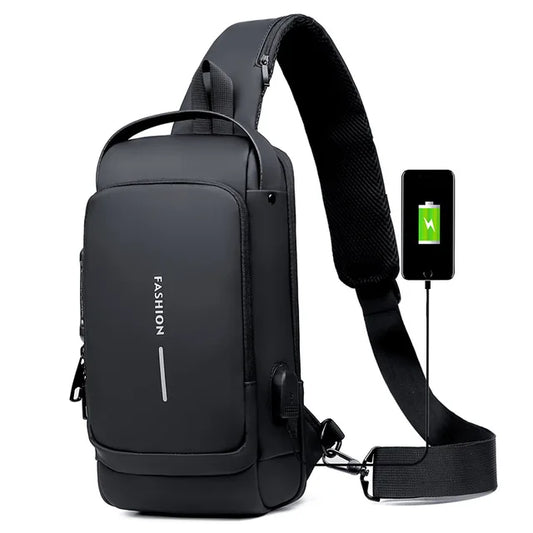 MOCHILA ANTIROBO NEGRA