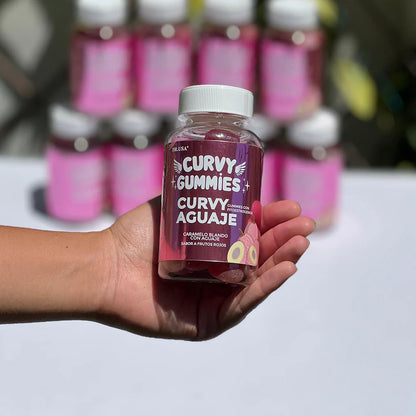 Curvy Gummies 💓 (Curvas naturales🍑, Envío gratis y rápido⚡️) 60 gomitas
