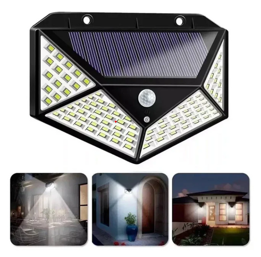 LAMPARA SOLAR LED CON SENSOR ⭐⭐⭐⭐⭐ (+99)