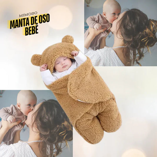 MIMOSO MANTA DE OSO PARA BEBE ¡ÚLTIMAS UNIDADES!