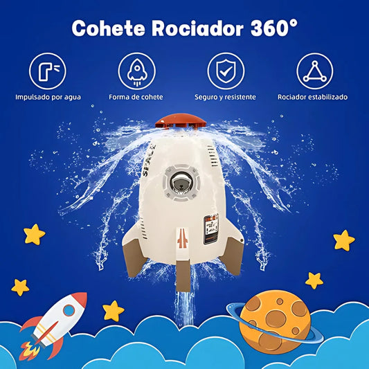 🚀 COHETE VOLADOR ROCIADOR DE AGUA 💦 TOP NAVIDAD 2024
