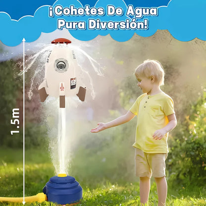 🚀 COHETE VOLADOR ROCIADOR DE AGUA 💦 TOP NAVIDAD 2024