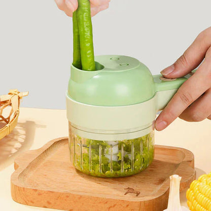 CORTADOR DE ALIMENTOS ELÉCTRICO PORTÁTIL