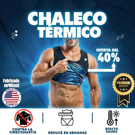 Polera Térmica Reductora 🔥 Hombres: Calidad textil Premium💎